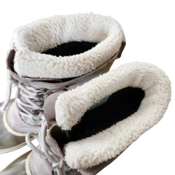 Sorel Laurel Leaf 1964 Diamond Boots | Size 10 | Waterproof Winter Lace-Up - Picture 7 of 14
